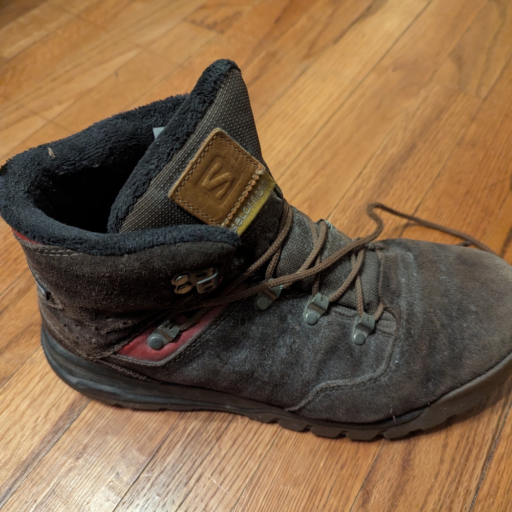 Salomon Men's Black Hiking Boots